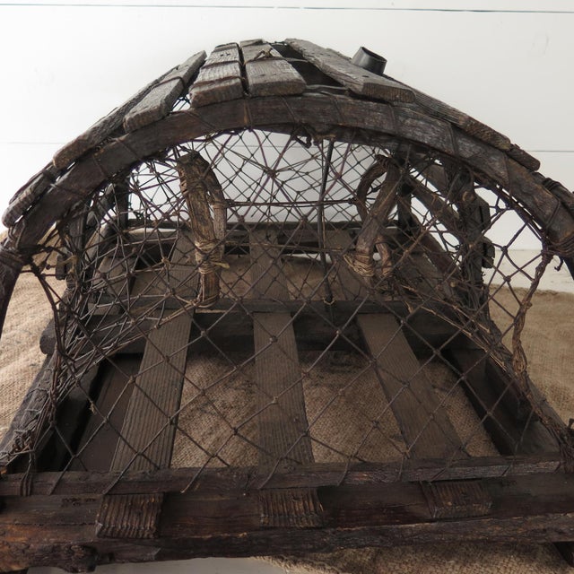 Vintage Lobster Trap Chairish