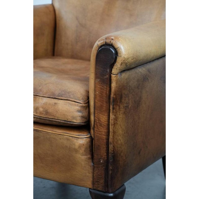Vintage Sheepskin Armchairs, Set of 2 For Sale - Image 14 of 18