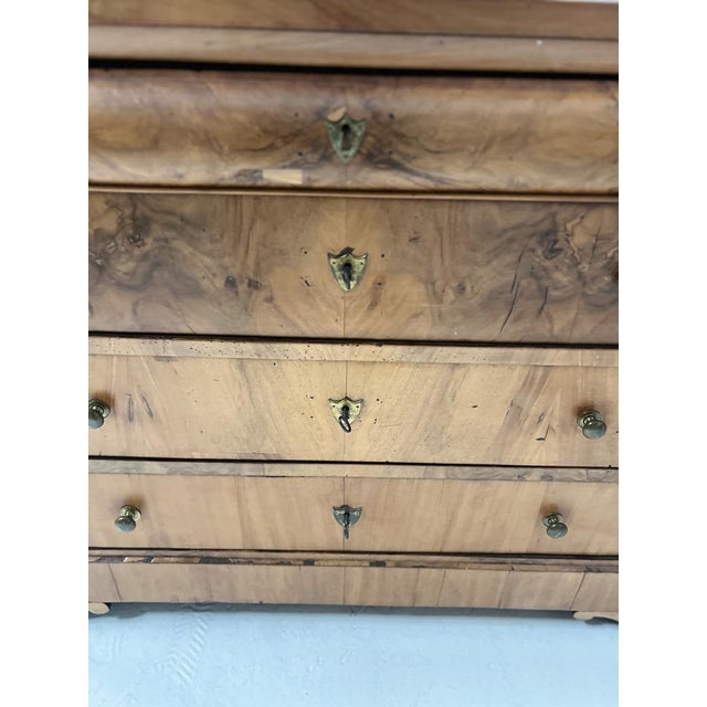 Louis Philippe Chest of Drawers in Cherrywood, 19th Century For Sale - Image 3 of 13