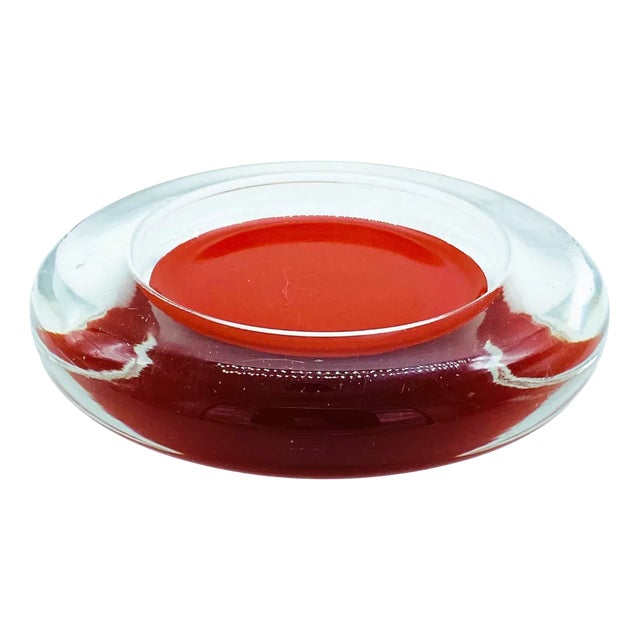 Italian Murano Glass Centerpiece from Venini, 1989 For Sale