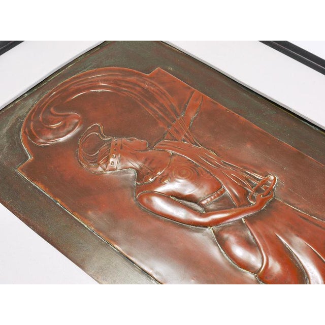 Vienna Secession Art Nouveau Relief Panels by Georg Klimt, Vienna, 1900s, Set of 2 For Sale - Image 13 of 18