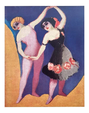 Kees Van Dongen Vintage 1948 Fauvism Lmtd Edtn French Fine Art Lithograph Print " Les Danseuses " 1906