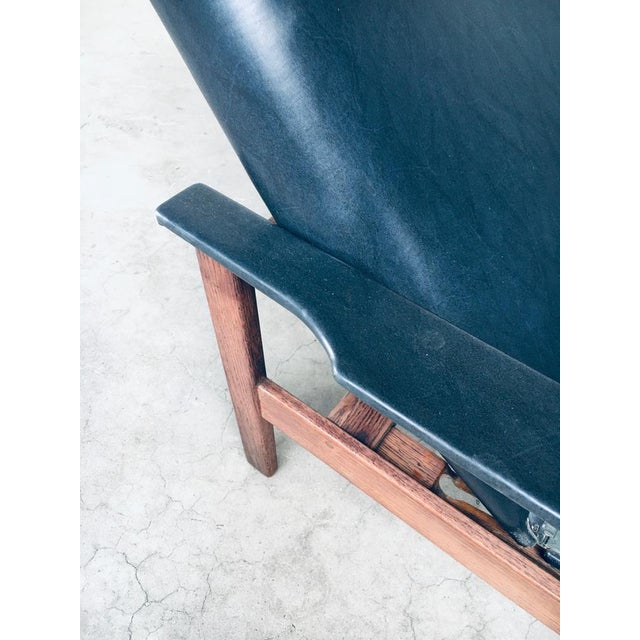 Wood Lounge Chair by Georges Van Rijck for Beaufort, Belgium, 1960s For Sale - Image 7 of 18