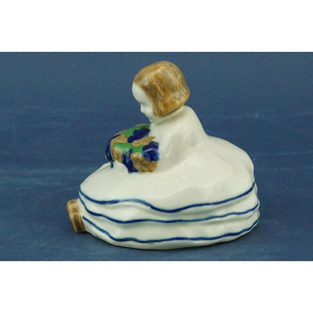 20th Century Art Deco Ceramic Sculpture depicting a Little Girl by Michael Powolny for the Wiener Keramik Manufacture, 1912, Austria For Sale - Image 3 of 18