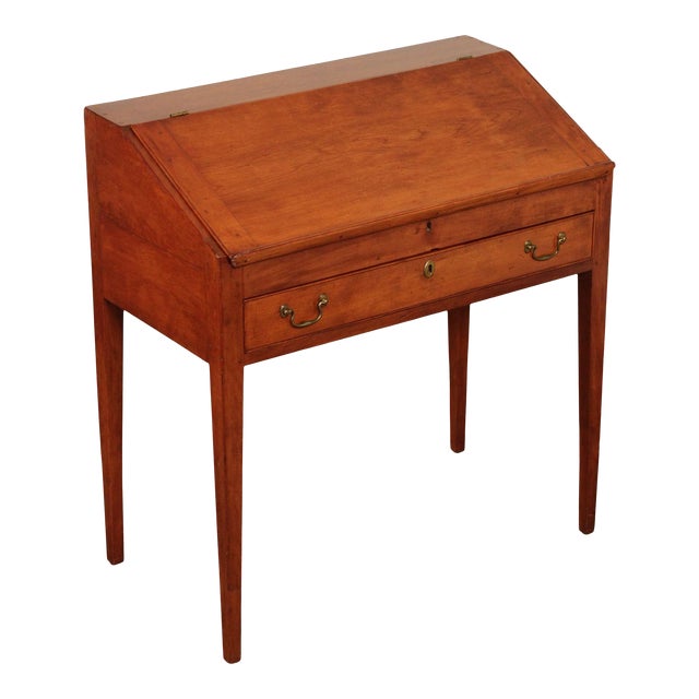 Antique Hepplewhite style Cherry Schoolmaster's FlipTop Desk Chairish