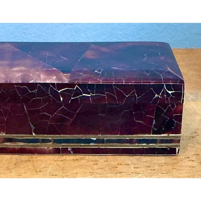 Vintage Coconut Shell Decorative Box For Sale In West Palm - Image 6 of 15