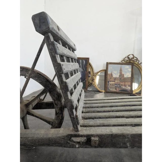 Brown Market Gardeners' Wheelbarrow from La Caissette Rochelaise For Sale - Image 8 of 10