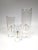 Transparent 20th Century Set of 3 Wolfard Oil Lamps by Linda Wolfard For Sale - Image 8 of 8