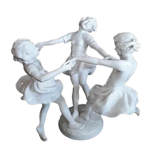 Art Deco Maywood Dance Porcelain Figure by Karl Tutter for Hutschenreuther