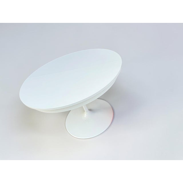 Space Age the Cherry Chairs and Expandable Tulip Table by Luigi Colani for Lusch & Co, 1970s, Set of 5 For Sale - Image 14 of 18