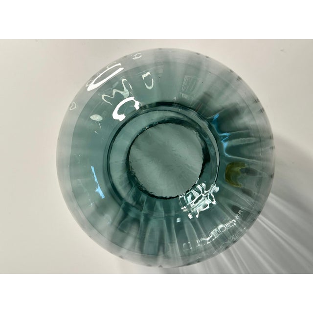 Glass Tourmaline Series Spherical Vase by Wilhelm Wagenfeld for WMF, Germany, 1960s For Sale - Image 7 of 15