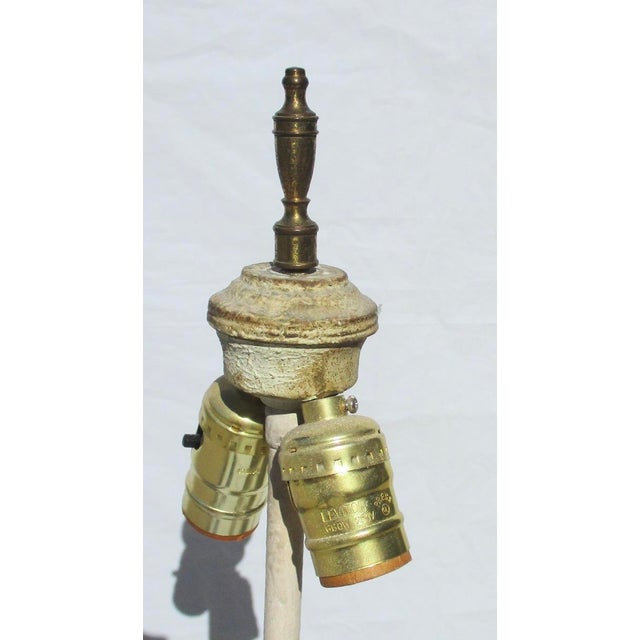 Allegorical Seasons Figural Sculpture Table Lamps - A Pair of 2 For Sale - Image 16 of 17