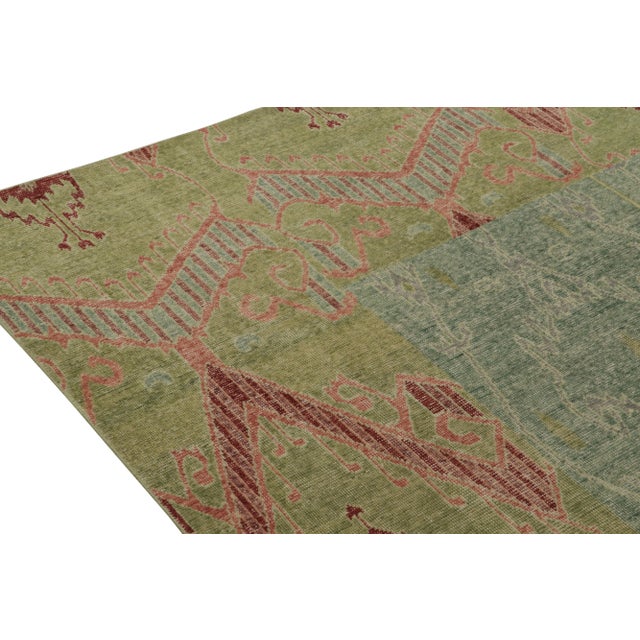 Not Yet Made - Made To Order Rug & Kilim’s Mira Rug in Chartreuse, 8x10 For Sale - Image 5 of 7