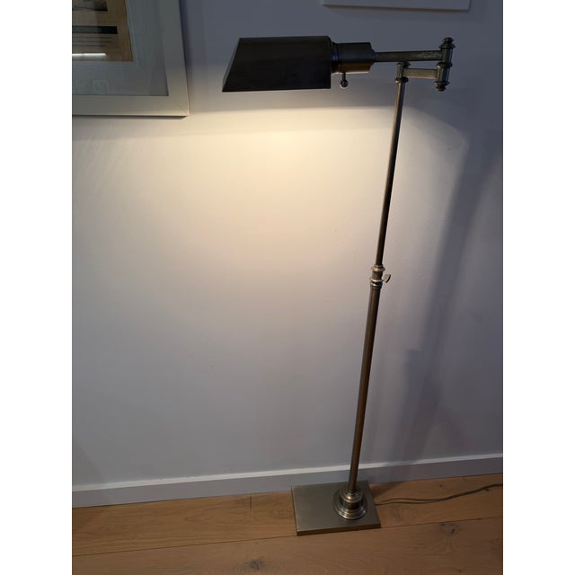 Restoration Hardware Restoration Hardware 1900s Pharmacy Task Floor Lamp For Sale - Image 4 of 4