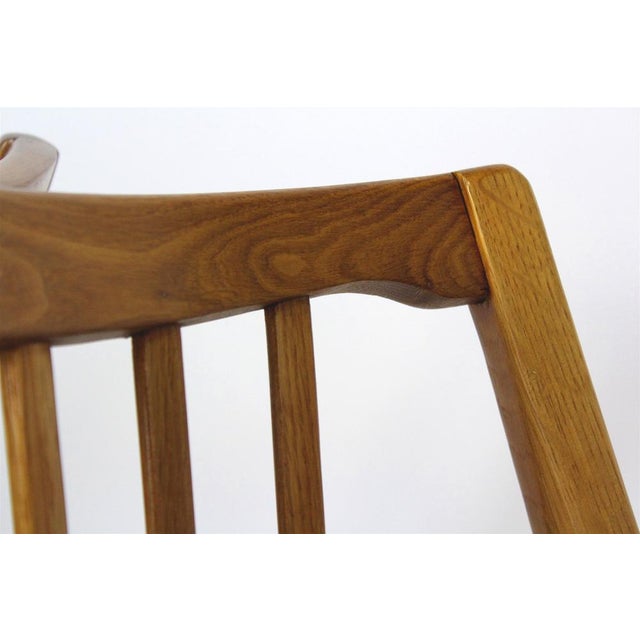 Oak Dining Chairs from Interier Praha, 1960s, Set of 4 For Sale - Image 15 of 18