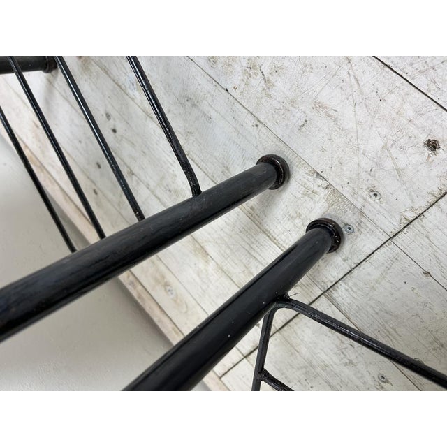 French Industrial Steel Nightstands, 1950s, Set of 2 For Sale - Image 13 of 17