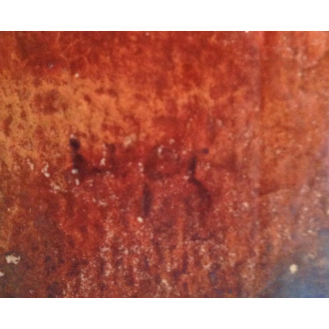 Various Artists Vintage Original Watercolor Splotches Abstract Painting Famed Art Artist Signed For Sale - Image 4 of 10