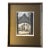 Vintage Hans Leisch Signed Original Etching on Silk - St. Michael's Gate Vienna, Framed Austrian Landmark Print For Sale