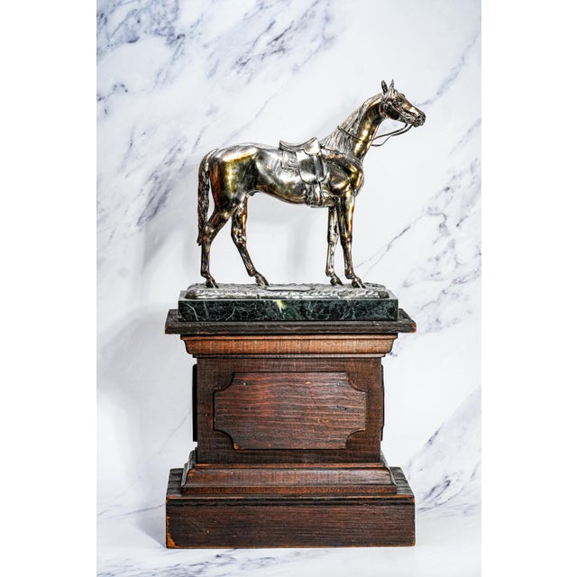 This exceptional handmade wooden pedestal base embodies the quiet elegance and enduring strength of turn-of-the-century...
