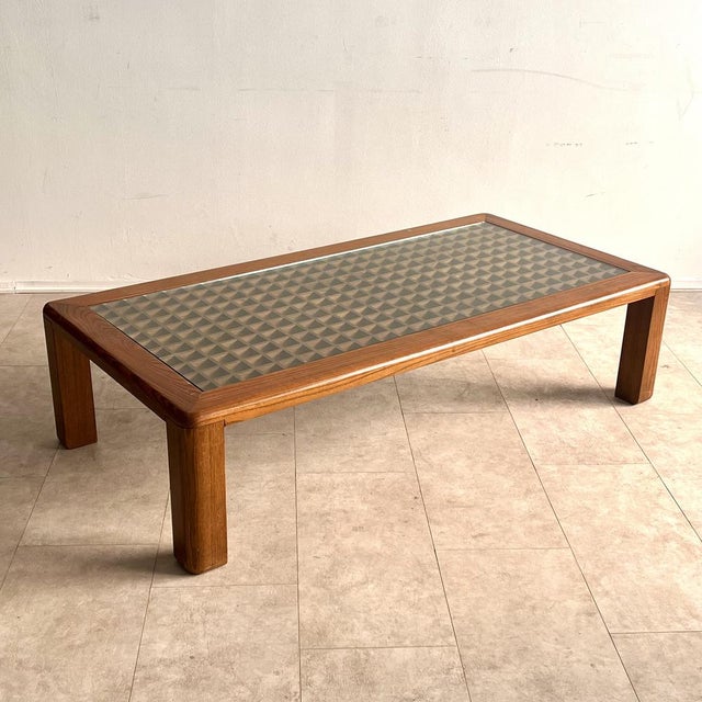 Coffee Table with Chessboard Top, 1970s For Sale - Image 14 of 14