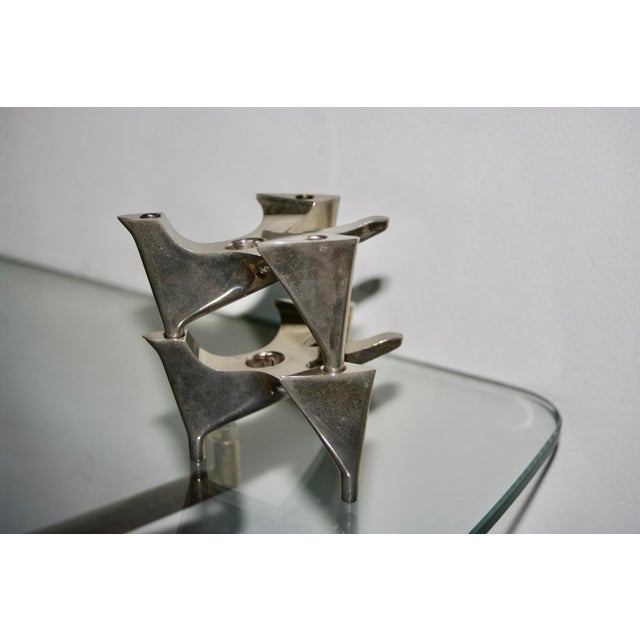 Bird-in-Flight Candlesticks from Hammonia Motard, 1960s, Set of 2 For Sale - Image 4 of 10