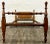 Rustic Antique Twin or 3/4 Size Rope Poster Bed For Sale - Image 3 of 10