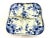 Delft Vintage Delft From Regina 1930's Blue and White Divided Serving Tray, Made in Holland For Sale - Image 4 of 10