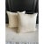 Olive Designer Pillows in Olive Green on Ice Blue - A Pair For Sale - Image 8 of 10
