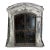 Antique Dormer Window Mirror, Zinc, French Provincial Style For Sale