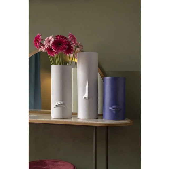 Coi Baffi Bianco Vase from Crita Ceramiche For Sale - Image 4 of 5