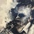 Portraiture 1960s Jazz Portrait Painting Vintage For Sale - Image 3 of 6
