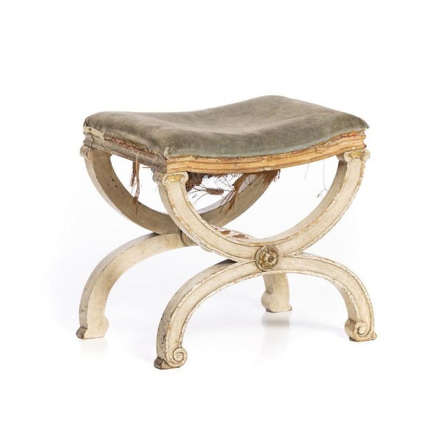 Small Ottoman, 19th Century For Sale - Image 6 of 6
