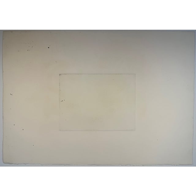 Untitled (“Looking for a Contact Lens”), Abstract Expressionist, Woodblock Print, Artist Stanley J. Krupa For Sale In Jacksonville, FL - Image 6 of 6