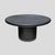 Demi Lune Consoles Tables in Black Lacquer, 1980s, Set of 2 For Sale - Image 4 of 13