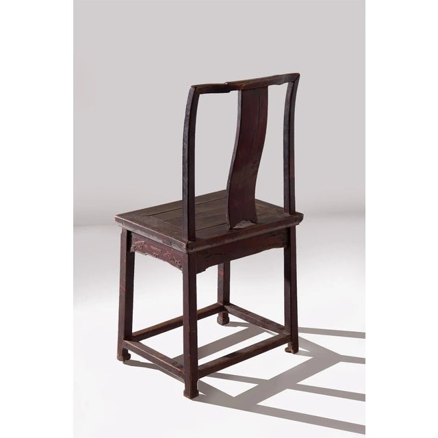 Ming Dinasty Style Chair, 1900 For Sale - Image 11 of 12