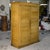 Rustic Vintage Rustic Wardrobe with Two Doors in Yellow Lacquered Fir,1800 For Sale - Image 3 of 18