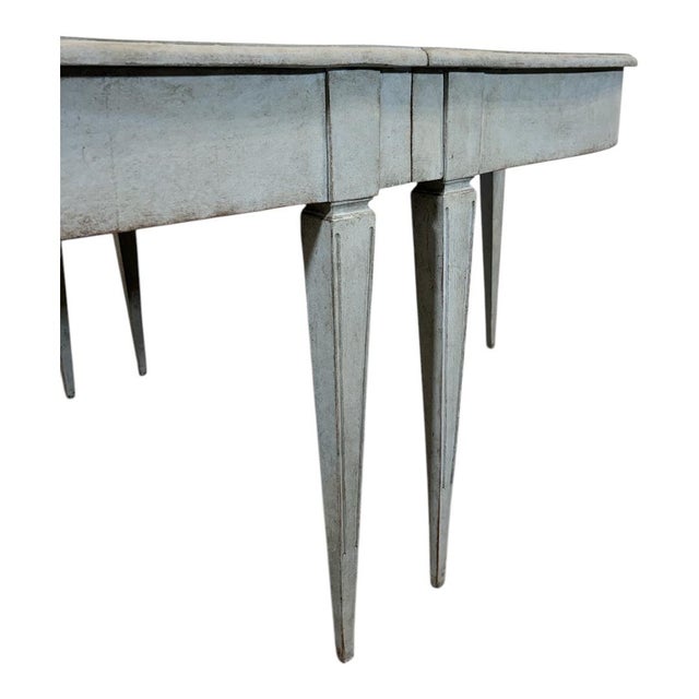 Mid 19th Century Mid 19th Century Gustavian Style Dining Table For Sale - Image 5 of 8