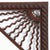 Late 19th Century Late 19th Century Aesthetic Movement Carved Wood Wall Mirror With Sunburst Frame For Sale - Image 5 of 7