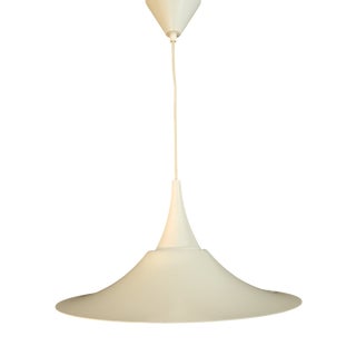 Saucer-Shaped Pendant Light, France, 1970 For Sale