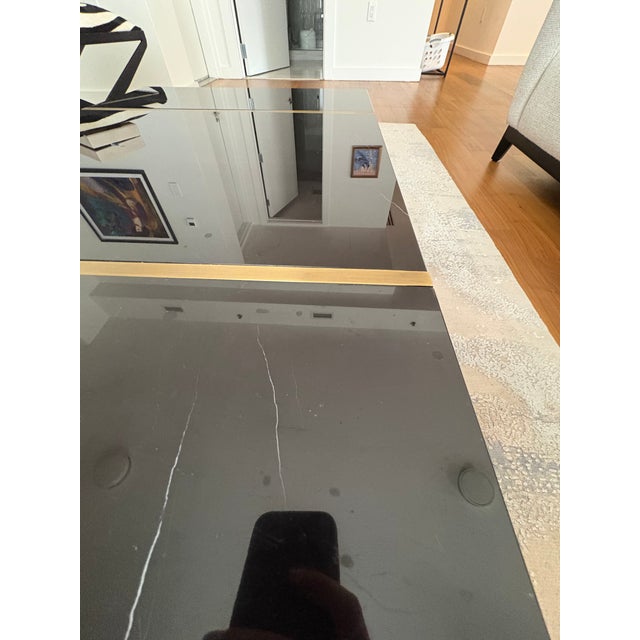 Custom Made Marble and Brass Coffee Table, Imported From Turkey 2023 For Sale In New York - Image 6 of 10