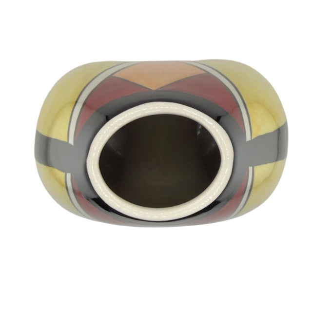 Large Lorna Bailey Prototype Studio Pottery Vase from Lorna & Lionel Bailey, England, 2000s For Sale - Image 6 of 13