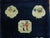 Chinoiserie Early 20th Century Midnight Blue Chinese Folk Art Throw Rug - 2'3" x 4'4" For Sale - Image 3 of 6