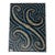 Original Signed Dot Mandala Painting Handpainted Acrylic Canvas Blue Swirl Art For Sale