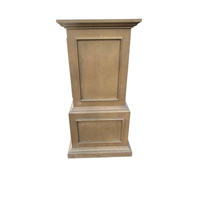 Wood Large Pedestal Restoration Hardware For Sale - Image 7 of 18