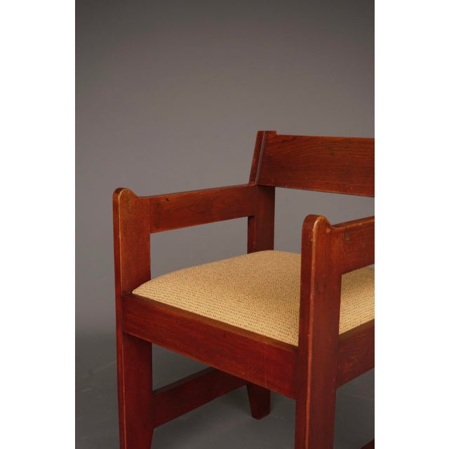 Wood Art Deco Modernist Dutch Chair, 1920s For Sale - Image 7 of 12
