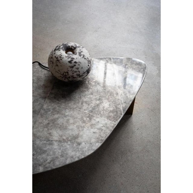 Not Yet Made - Made To Order Round Sgraffito 02 Wall Lamp by Jennifer Midoz For Sale - Image 5 of 8