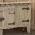 Ecru Dutch Neo-Gothic Stripped Oak Buffet With Hand-Forged Ironwork For Sale - Image 8 of 18