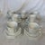 Johnson Brothers Heritage White octagonal ironstone cup, saucer and small plate set. Made in England. Cup is 3.25” tall,...