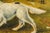 Nice Antique Framed Oil Painting Dog Country Hunting Scene Artist Signed Home Wall Decor For Sale In New York - Image 6 of 18