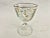 Adorable set of Libbey Mid-Century Atomic Fish, Sherbet/Cordial Glasses. The design is atomic gold fish in water with a...
